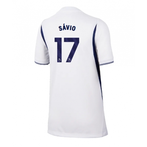 Billige Fotballdrakt Tottenham Hotspur Savio #17 Replika Hjemmedrakt Dame 2026-27 Kortermet Billige Fotballdrakt Tottenham Hotspur Savio #17 Replika Hjemmedrakt Dame 2026-27 Kortermet